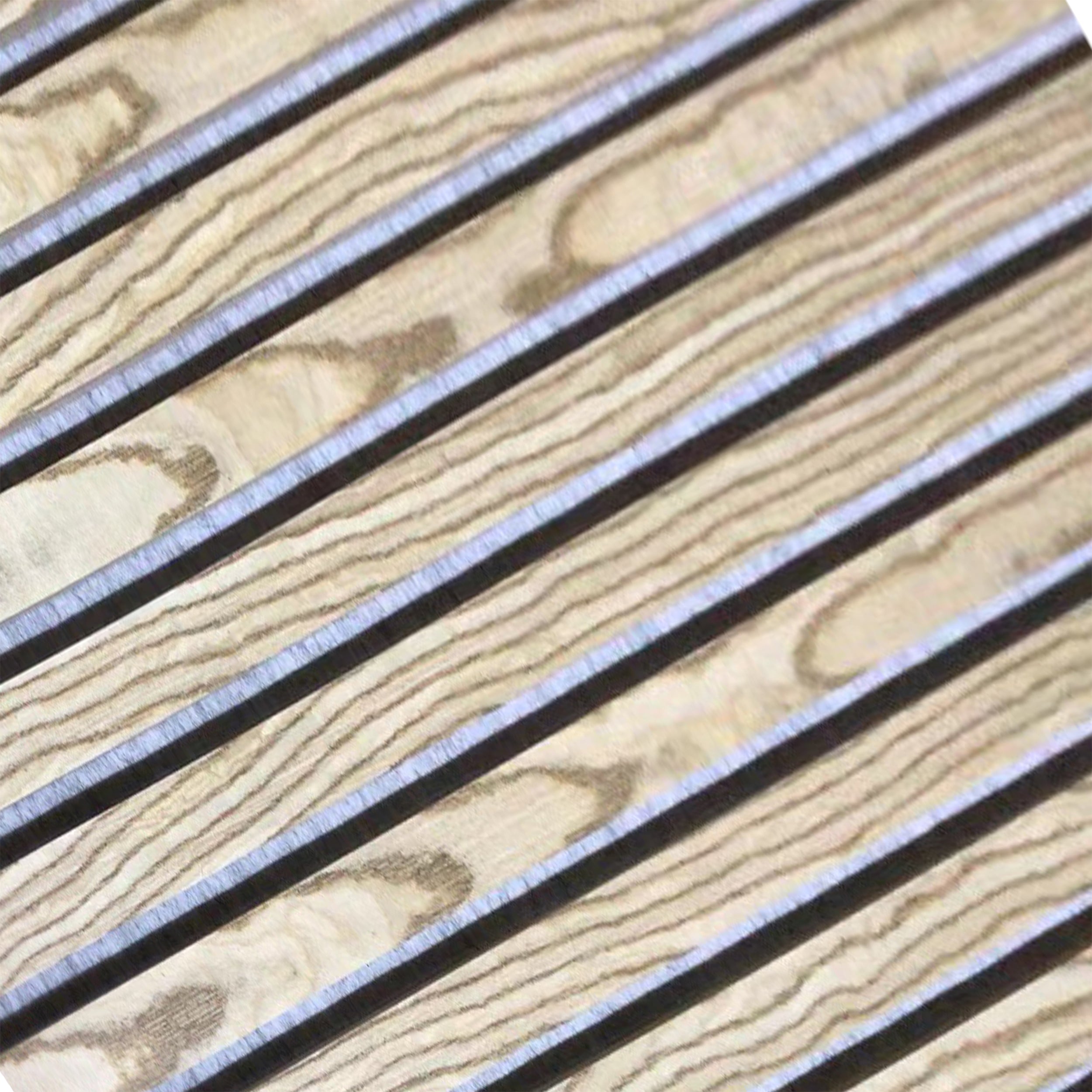 PANELUX™ Willow Wood (Grey Felt) Acoustic Slat Wall Panel (9' Height) - PICK UP PRICE ONLY