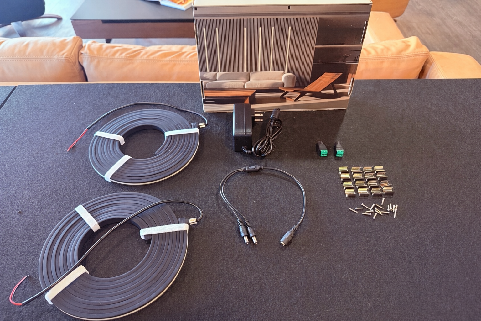 PANELUX™ LED Light Strip Kit - Black