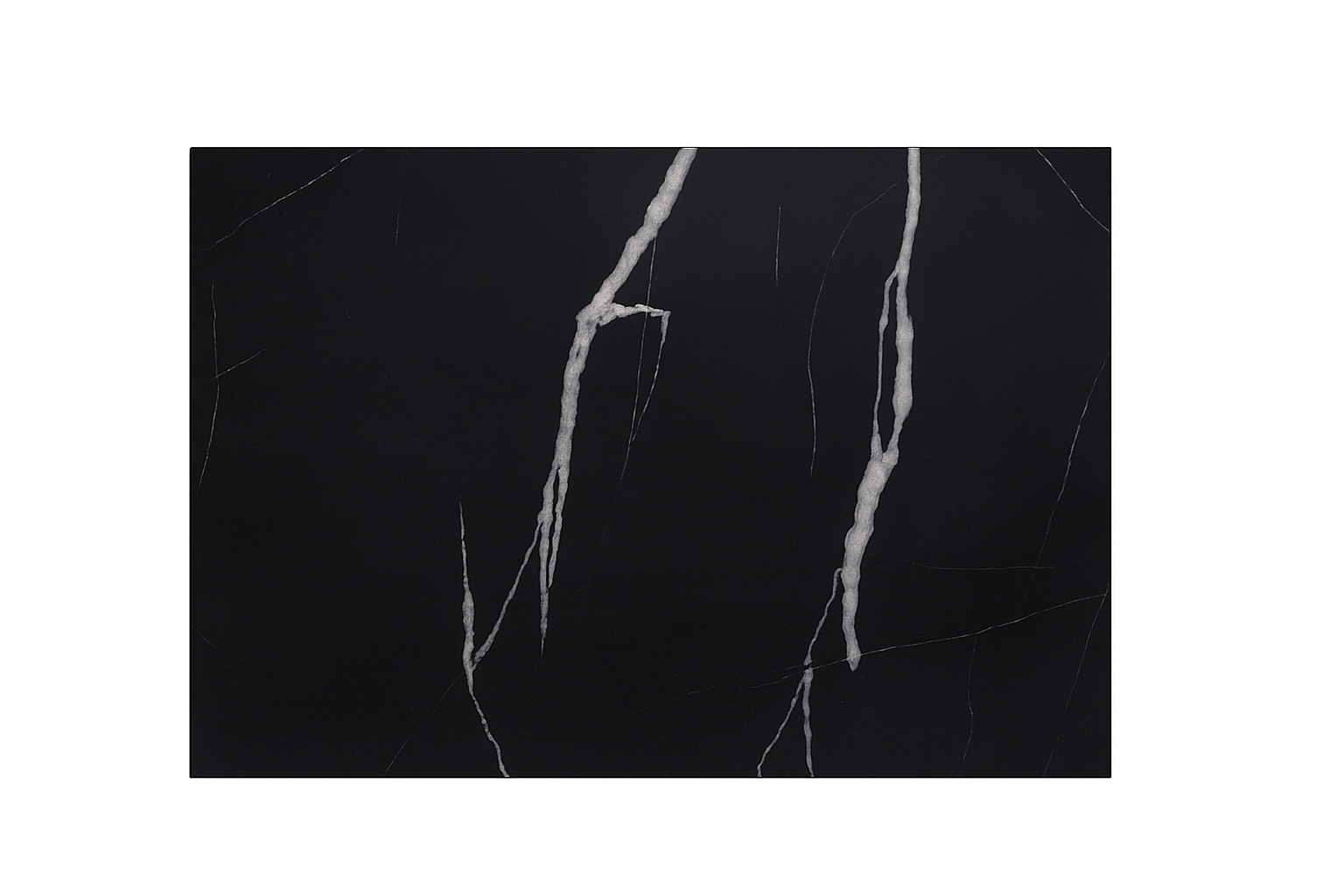 PANELUX™ marble Nero Marquina (2' x 4') UV Marble Panel (4 pack)