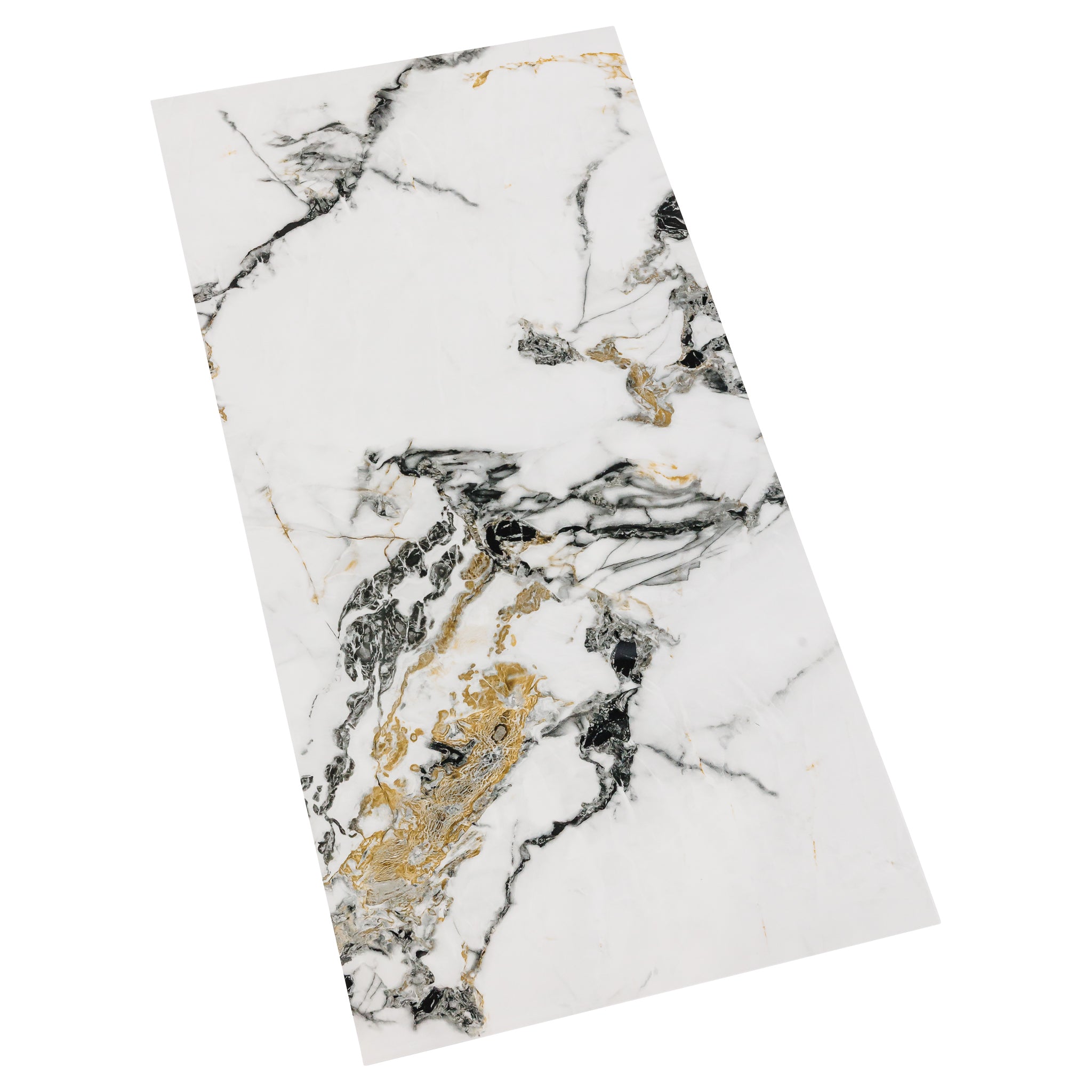 PANELUX™ marble Calacatta Gold (2' x 4') UV Marble Panel (4 pack)