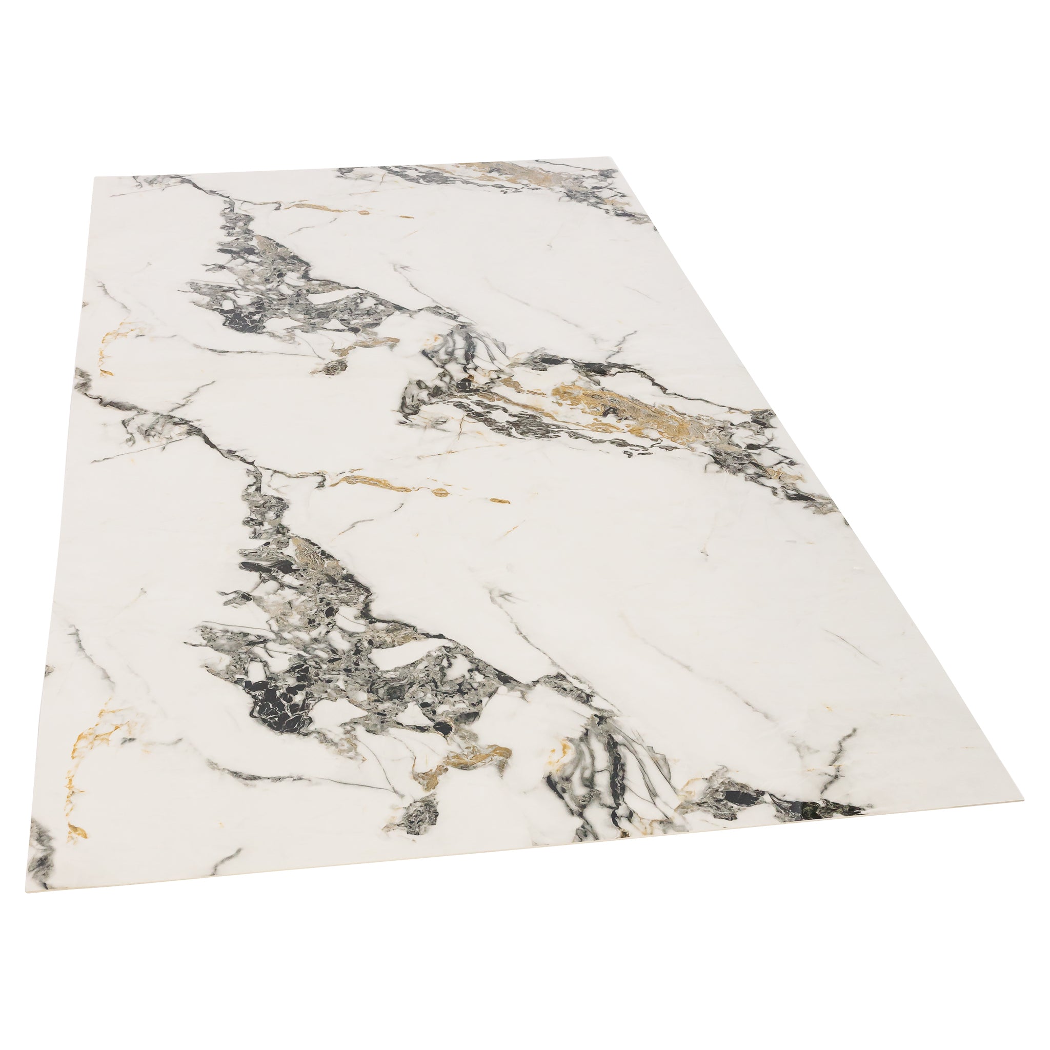 PANELUX™ marble Calacatta Gold (4'x8') UV Marble Panel (2 pack) - PICKUP ONLY