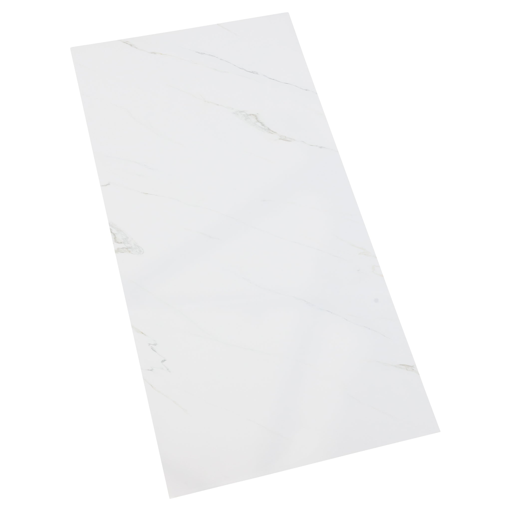 PANELUX™ marble Carrara White (2' x 4') UV Marble Panel (4 pack)