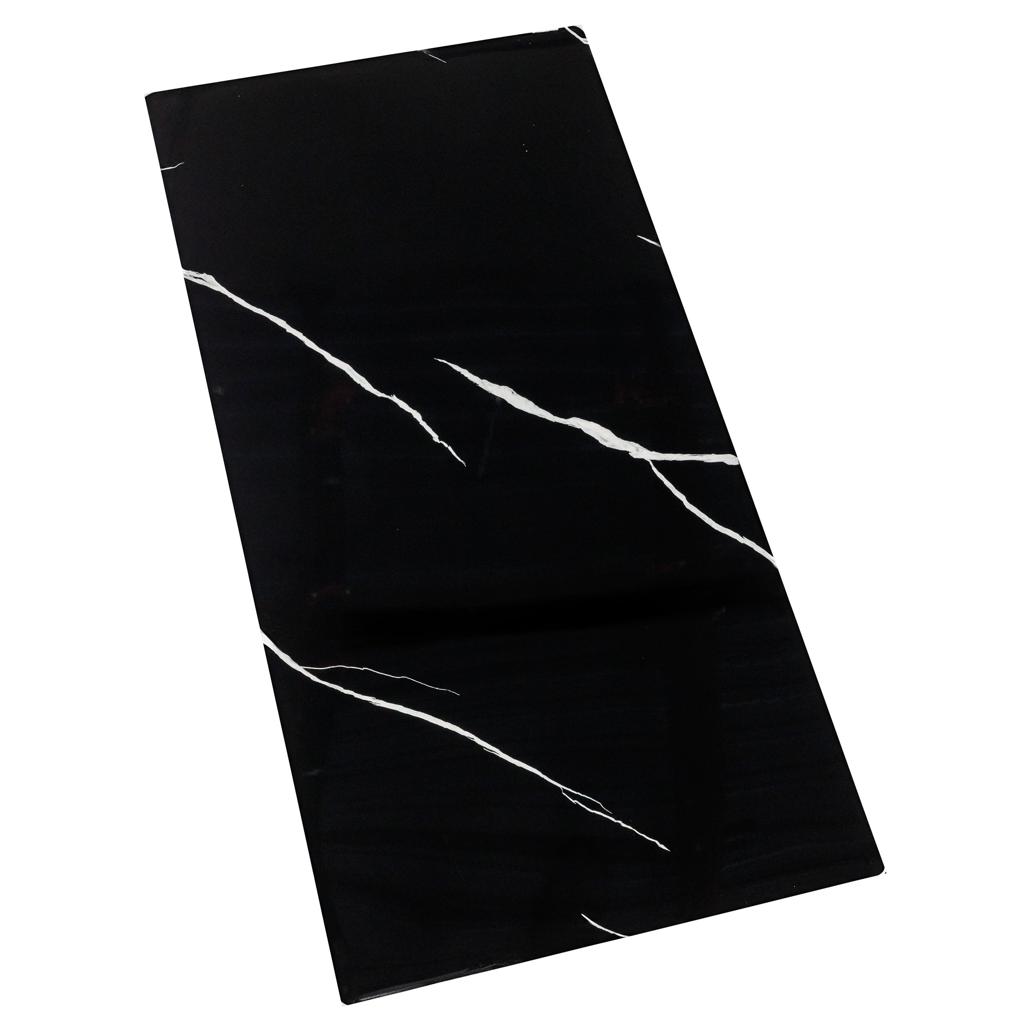 PANELUX™ marble Nero Marquina (2' x 4') UV Marble Panel (4 pack)