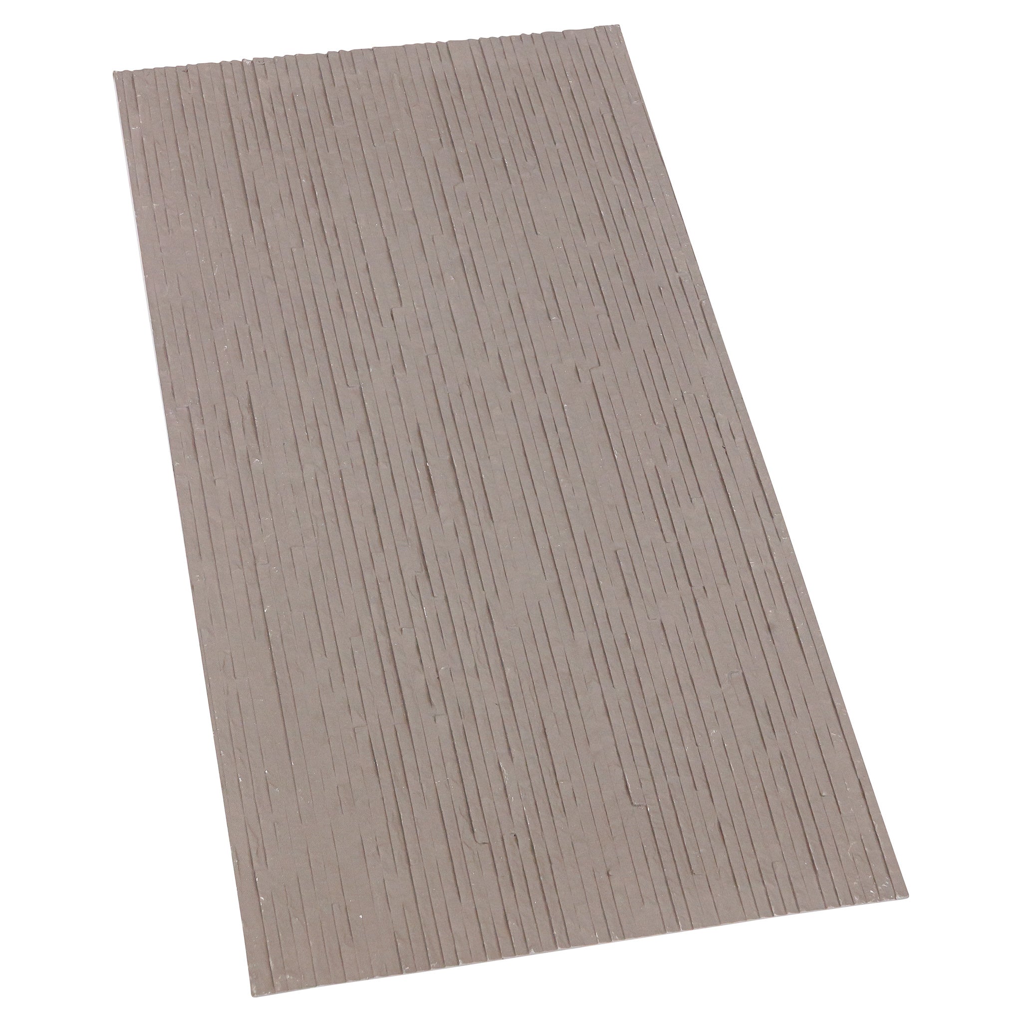 PANELUX™ stone - Ridgeline Light Grey Flexible Stone (2' x 4') Wall Panel (4 pack)